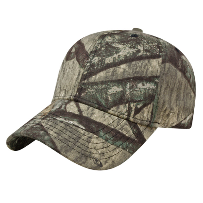 Structured Six Panel Camo Cap