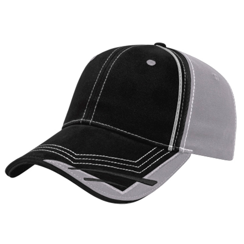 Contrasting Double Piping Cap