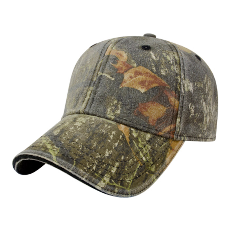 Washed Camo Cap