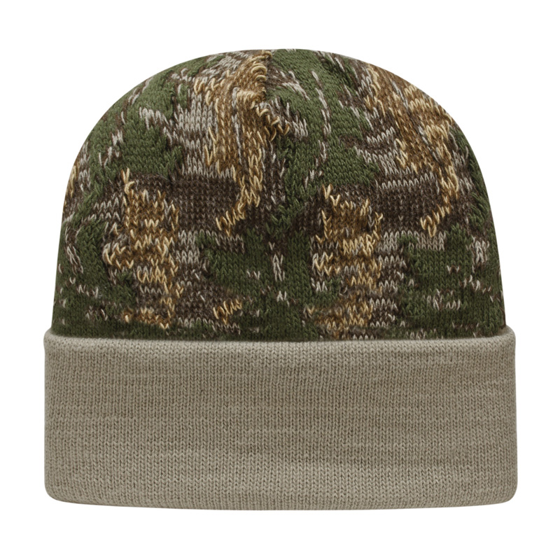 Camo Knit Cap