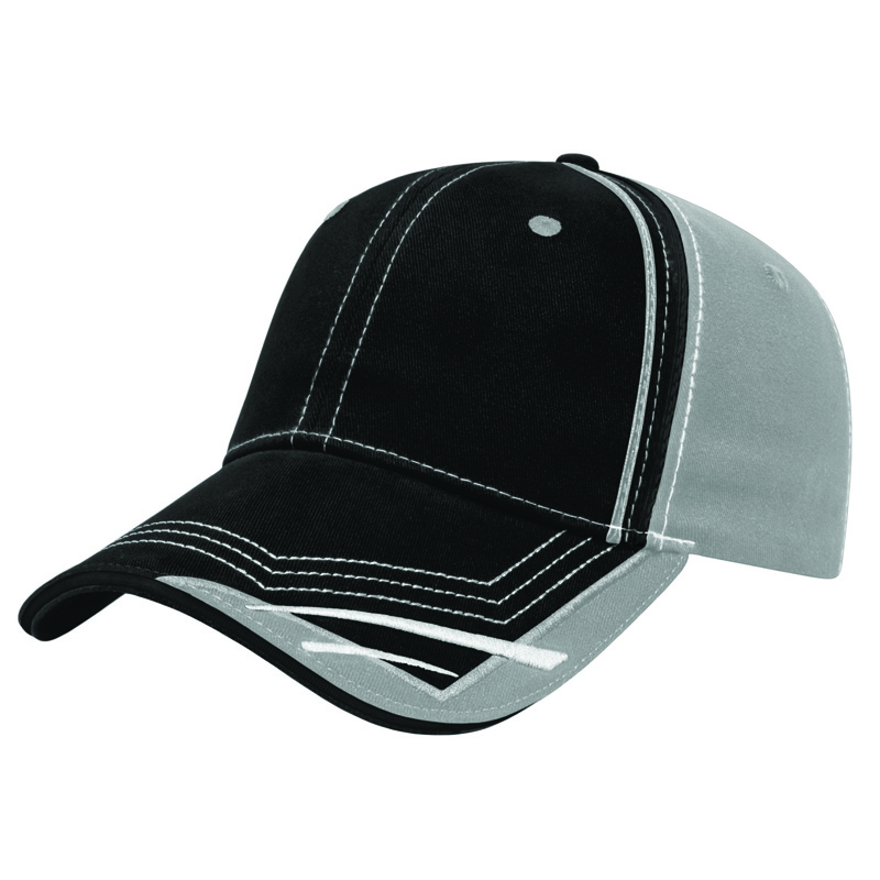 Contrasting Double Piping Cap