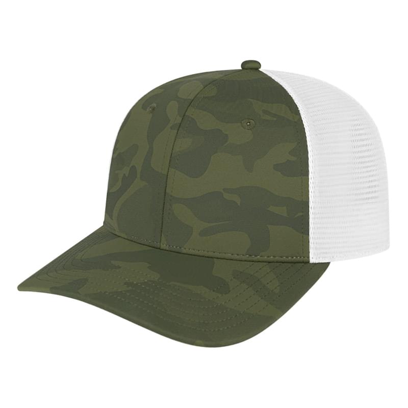 Poly Camo Mesh Back Cap