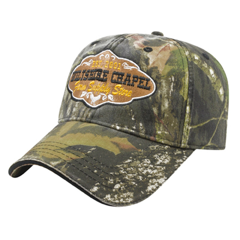 Washed Camo Cap