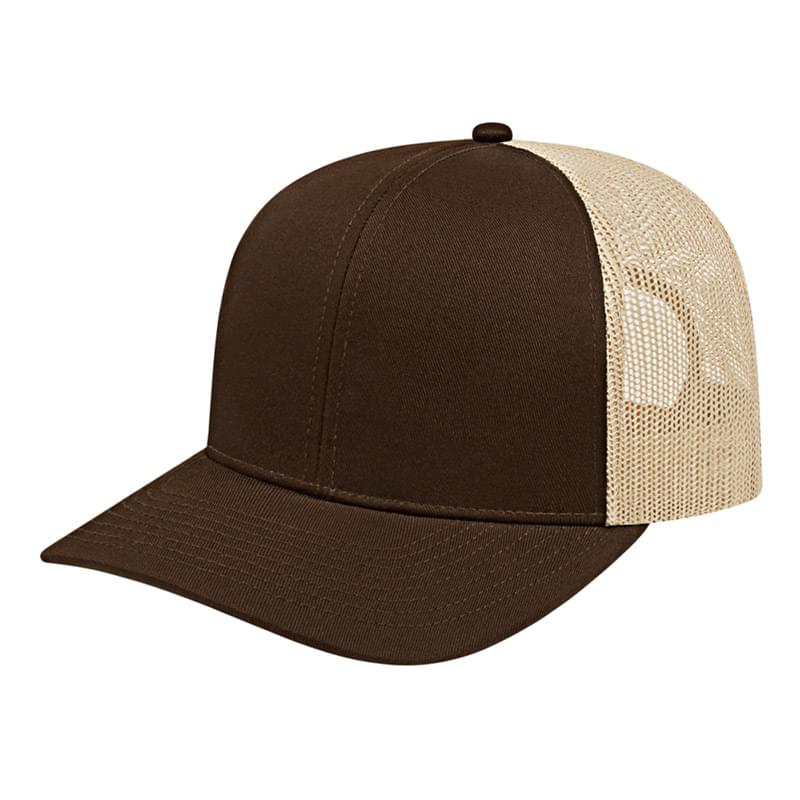 Poly/Cotton Mesh Back Cap