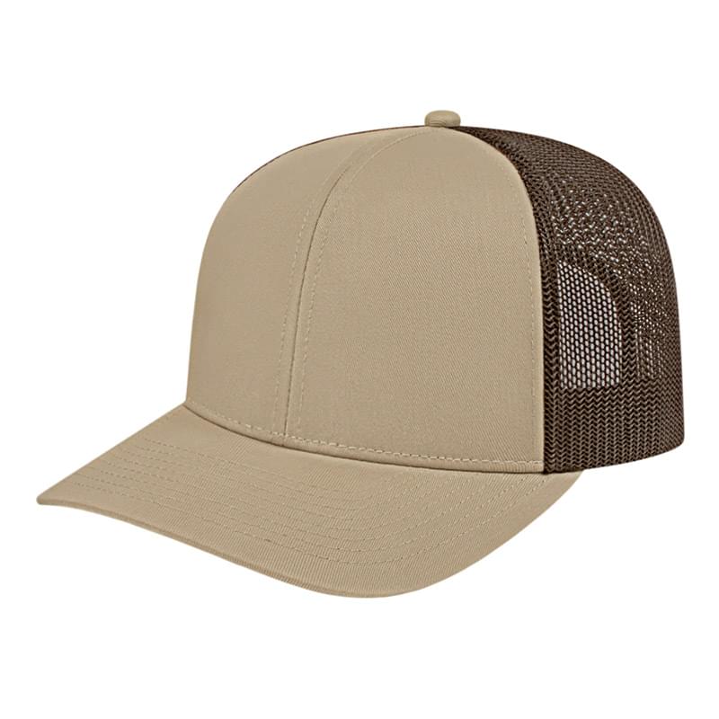 Poly/Cotton Mesh Back Cap