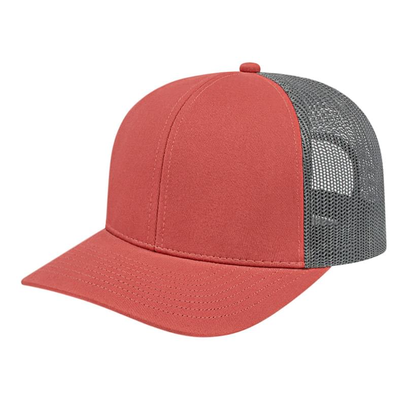 Poly/Cotton Mesh Back Cap