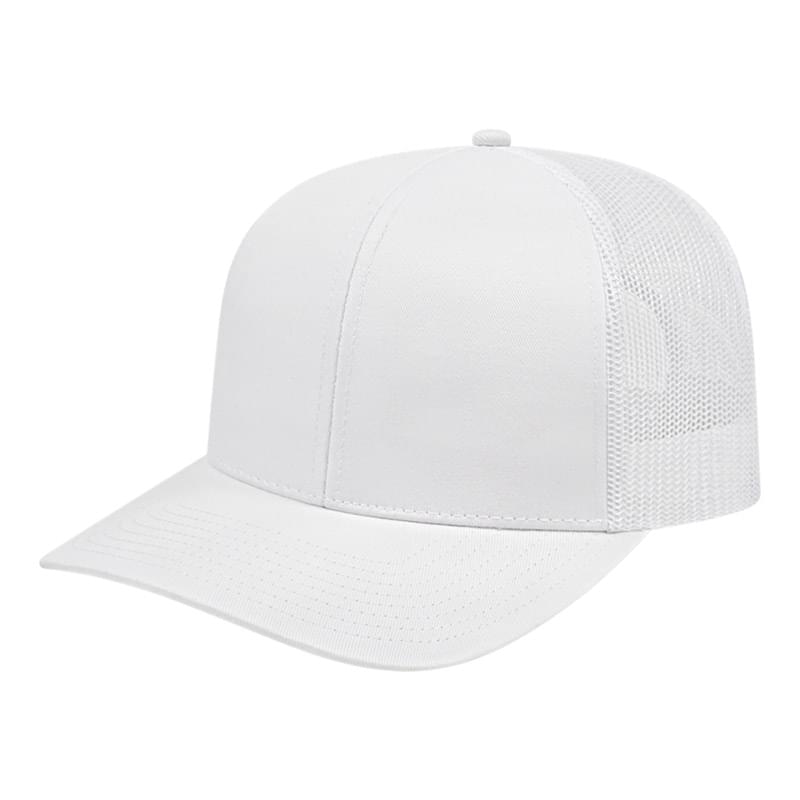 Poly/Cotton Mesh Back Cap