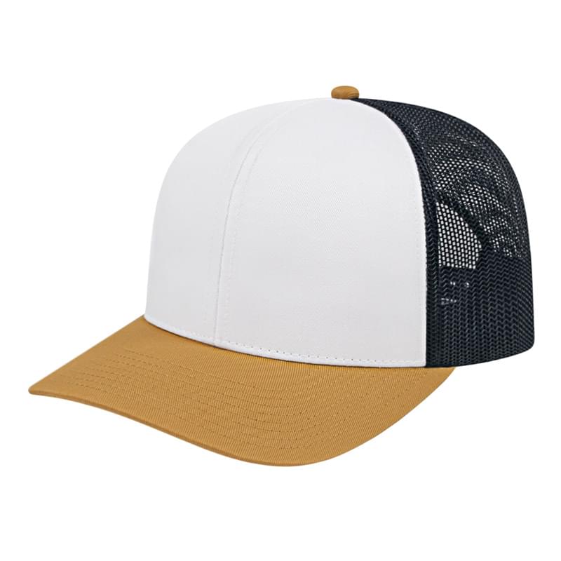Poly/Cotton Mesh Back Cap