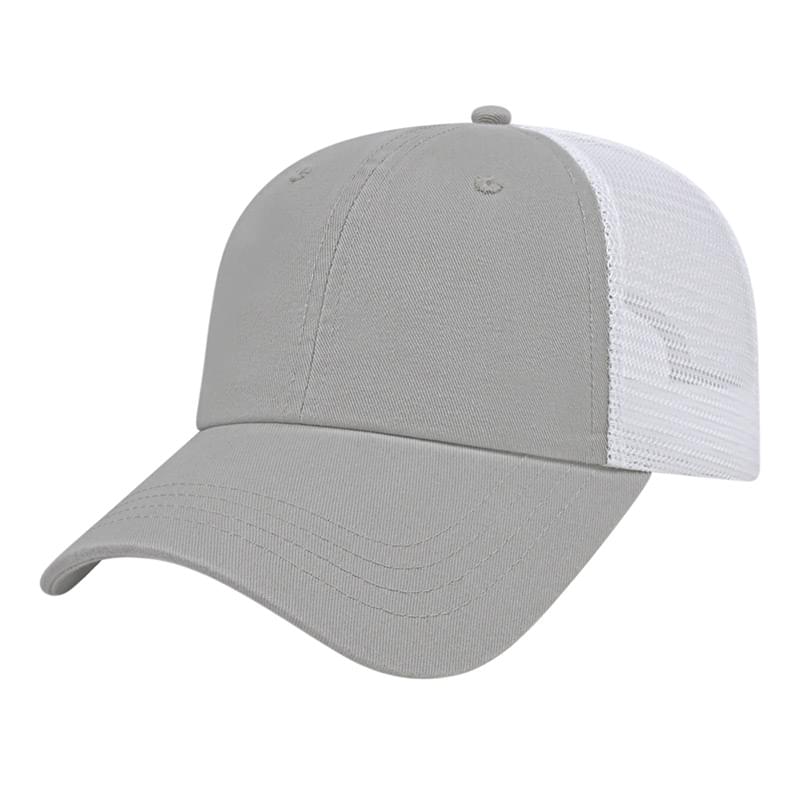 Value Washed Chino Twill Mesh Back Cap