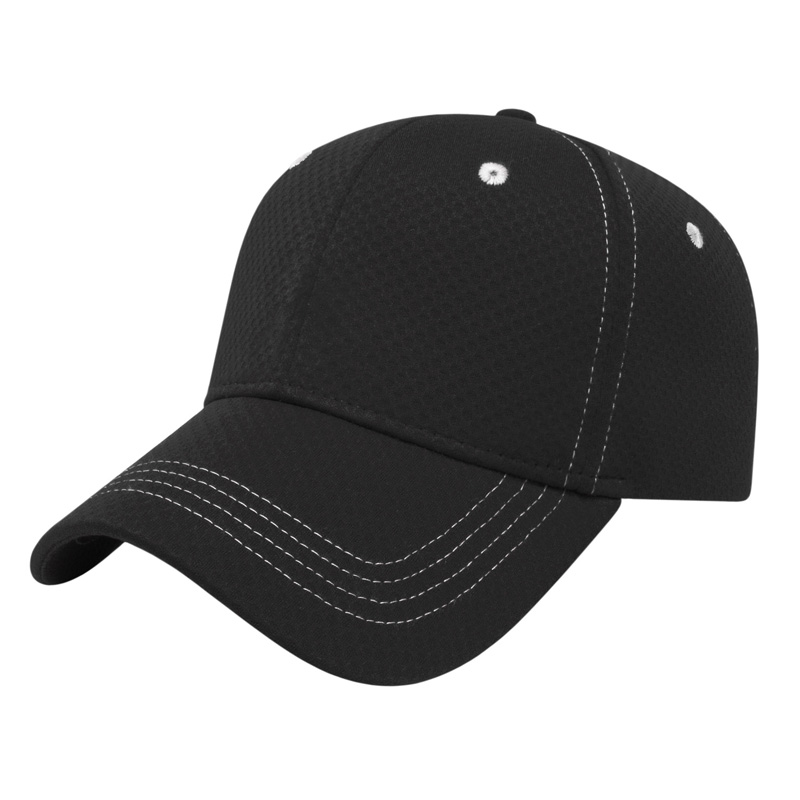 Soft Textured Polyester Mesh Cap