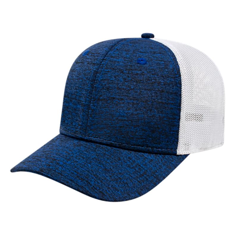 One-Size Stretch-Fit Mesh Back Cap