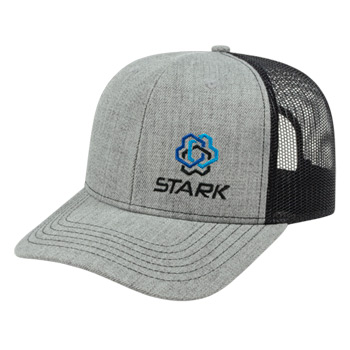 Blended Wool Acrylic Modified Flat Bill with Mesh Back Cap