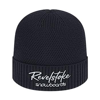 Premium Recycled Knit Cap with Cuff